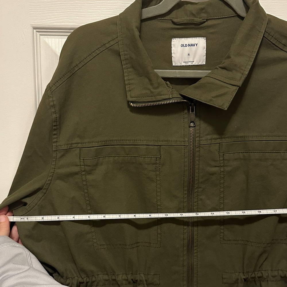 Old Navy Women’s Dark Olive Jacket - Picture 5 of 16
